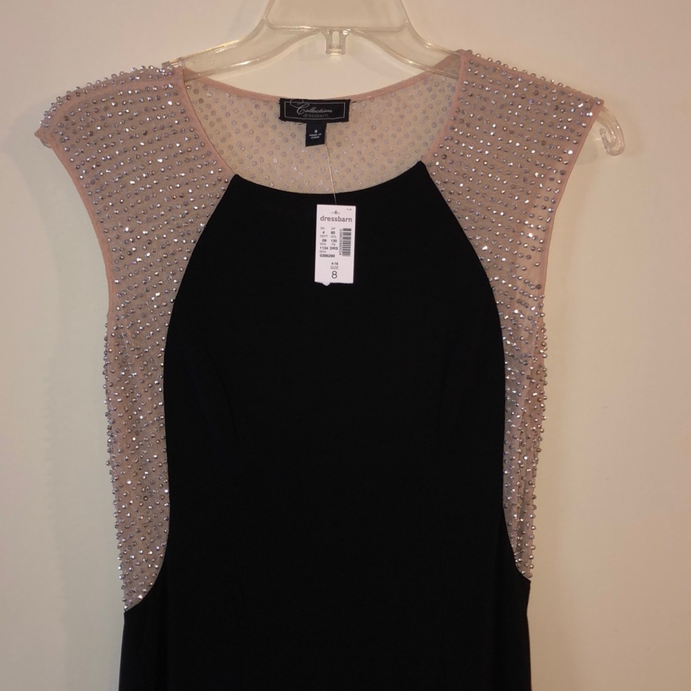 Beautiful Black Evening Gown from Dressbarn-8